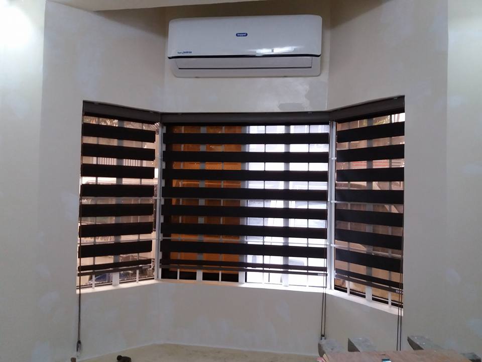Residential Black Out Dual Shade Project 2016 Decoplus Decoshade Window Blinds Shade Philippines